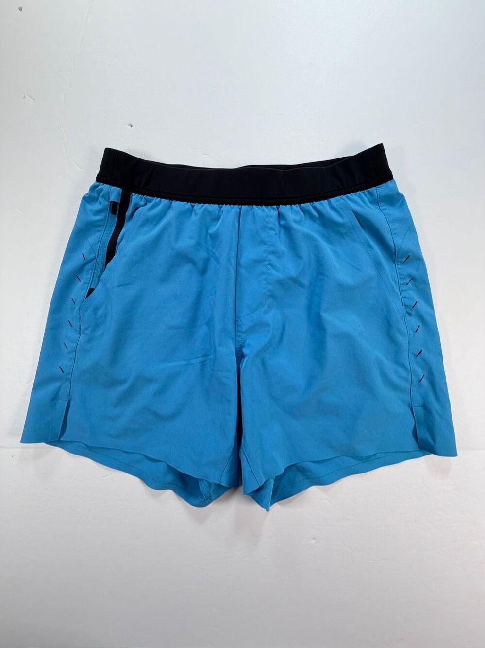 Ten Thousand Interval Shorts Men Size Small Blue 5” Unlined Training TTSH002V3